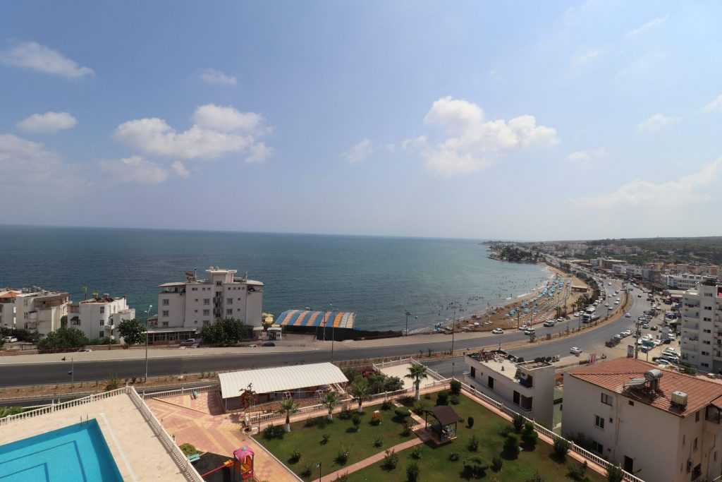 AYAŞ KOÇ SİTESİ EŞYALI SATILIK DENİZ MANZARALI 2+1 DAİRE