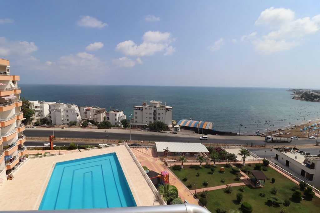 AYAŞ KOÇ SİTESİ EŞYALI SATILIK DENİZ MANZARALI 2+1 DAİRE