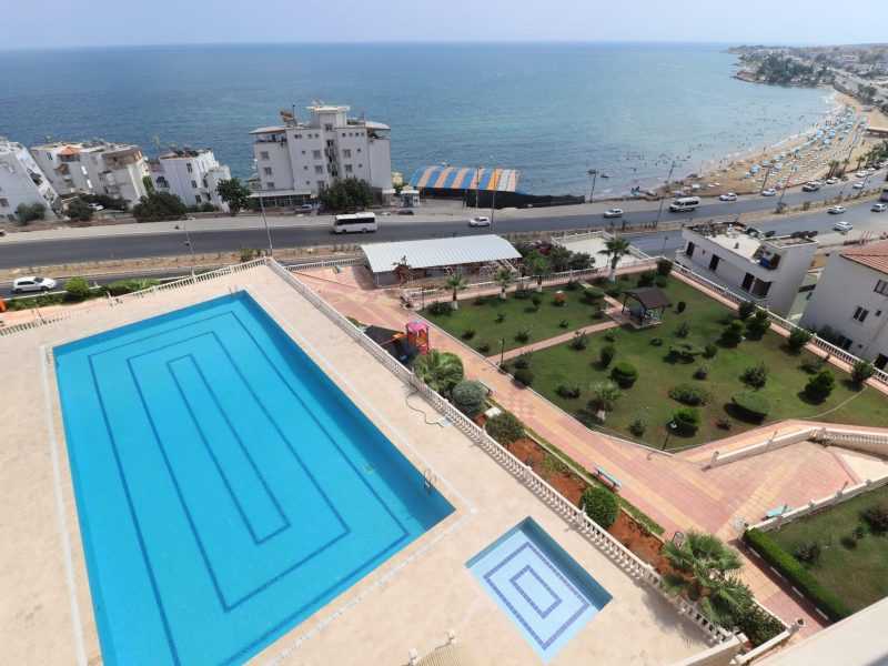 AYAŞ KOÇ SİTESİ EŞYALI SATILIK DENİZ MANZARALI 2+1 DAİRE