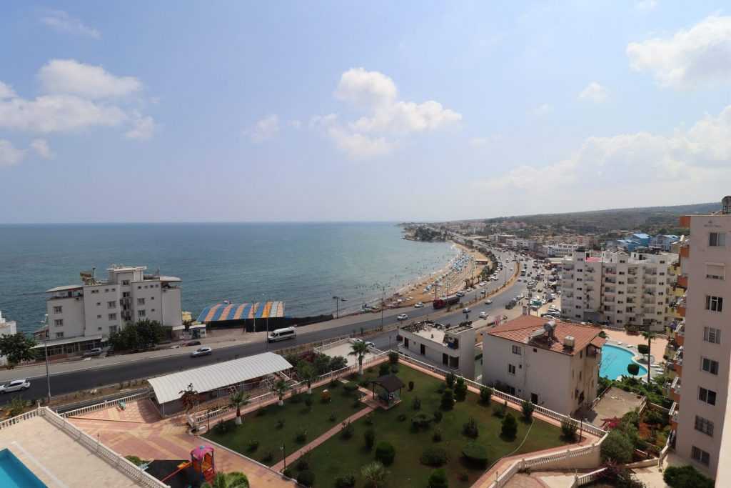 AYAŞ KOÇ SİTESİ EŞYALI SATILIK DENİZ MANZARALI 2+1 DAİRE