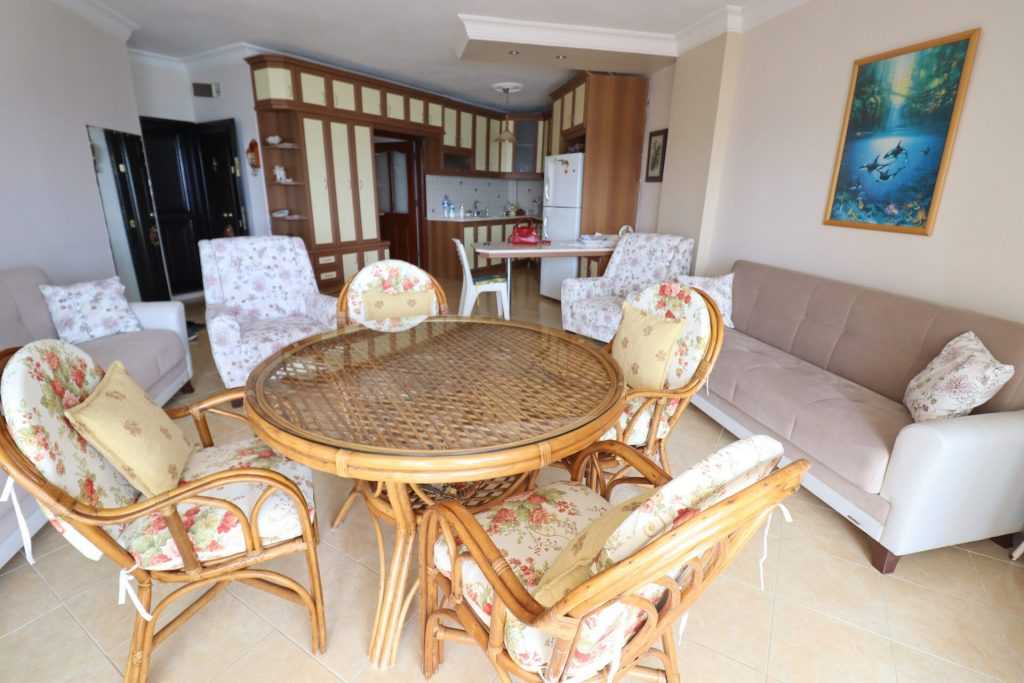 AYAŞ KOÇ SİTESİ EŞYALI SATILIK DENİZ MANZARALI 2+1 DAİRE