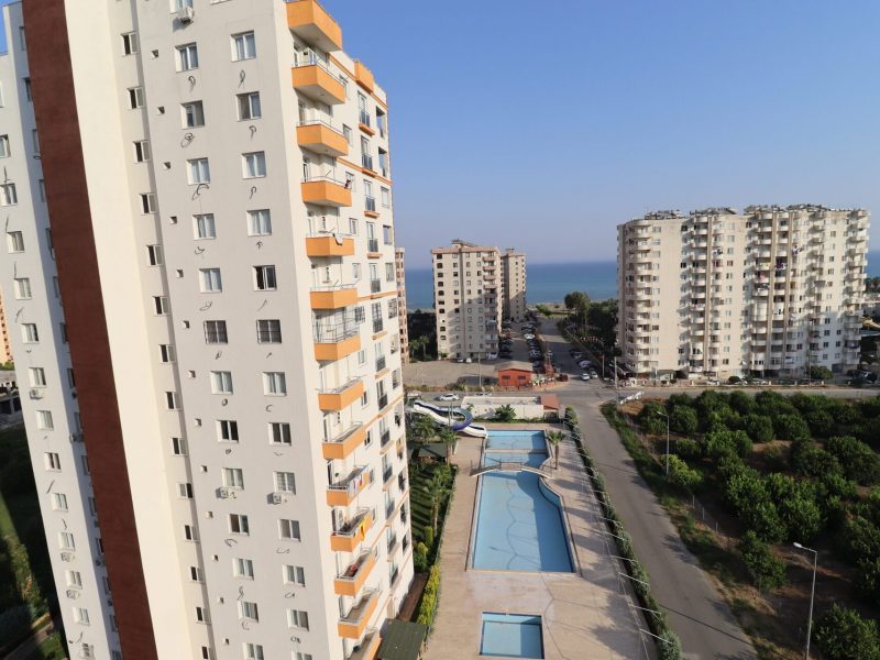 MERSİN ERDEMLİ ÇEŞMELİ’DE DENİZ MANZARALI 1+1 DAİRE