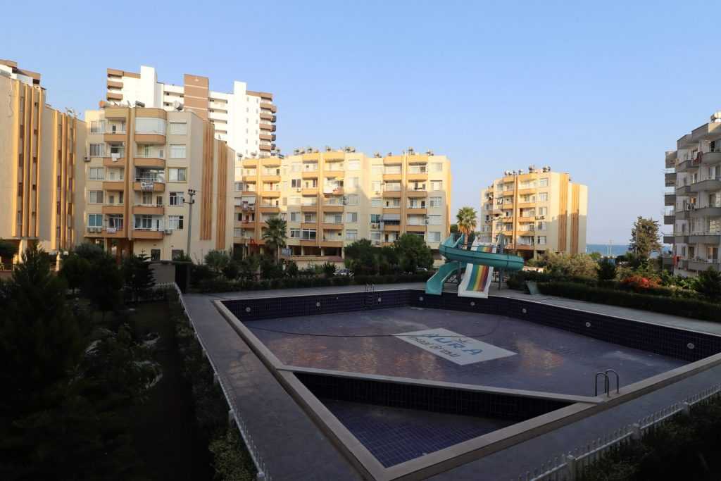 ERDEMLİ TÖMÜK AURA RESORT 1+1 KİRALIK DAİRE