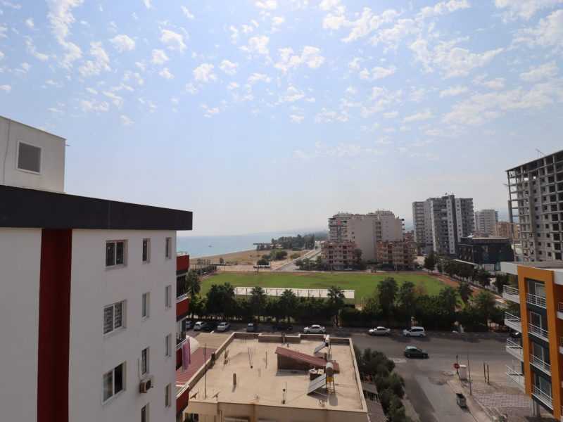 Erdemli Akdeniz Deniz Manzaralı Geniş Masrafız Satılık 3+1 Daire
