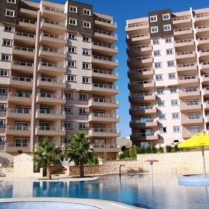 Ayaş Elissa Compound Gemeubileerd 2 + 1 appartement aan zee te koop