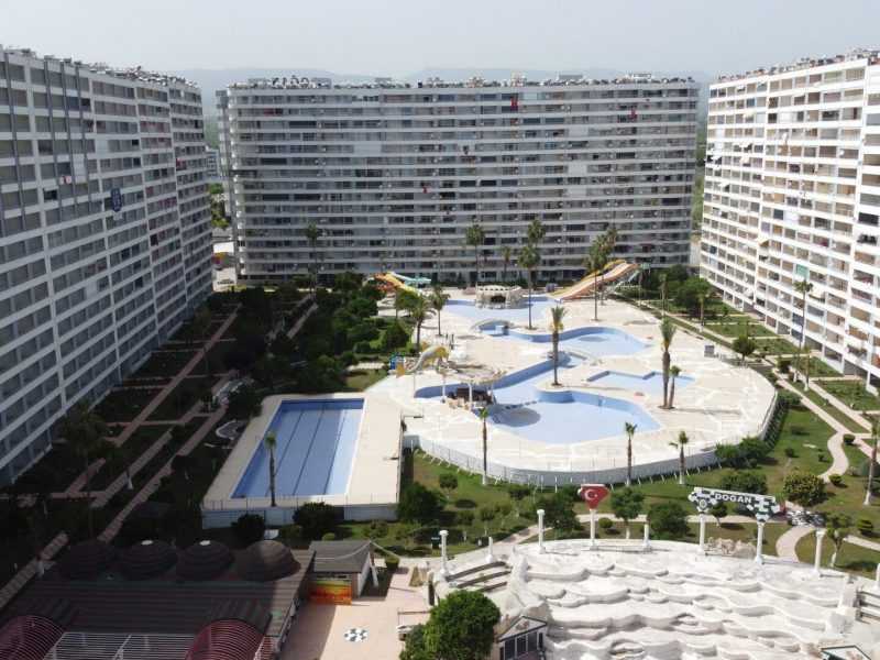 MERSİN TÖMÜK DOĞAN AQUAPARK SİTESİ SATILIK 2+1 DAİRE