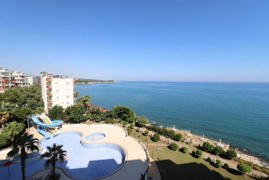 Ayaş Elissa Sitesi Eşyalı Satılık 2+1 Denize Sıfır Daire
