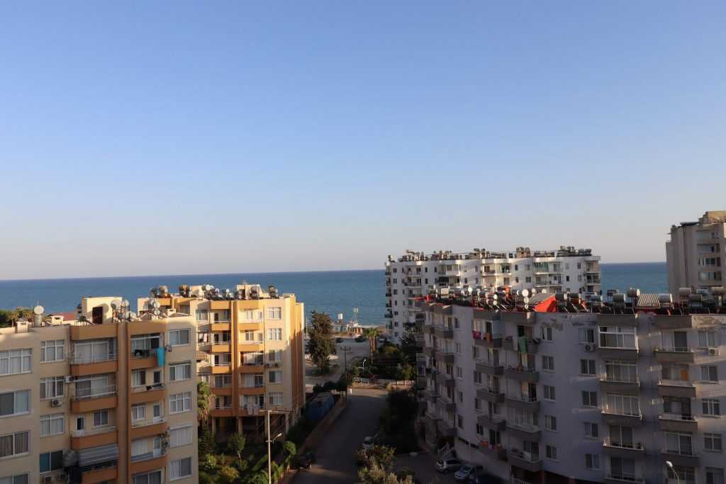 Basri Kış Auro Resort Satılık 2+1 Yüksek Kat Deniz Manzaralı  Daire