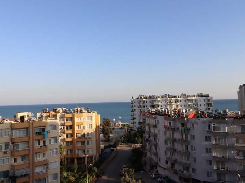 Basri Kış Auro Resort Satılık 2+1 Yüksek Kat Deniz Manzaralı  Daire