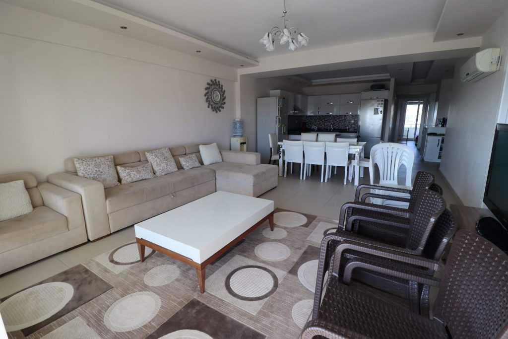MERSİN ERDEMLİ KARGIPINARI LİPARİS 7 SİTESİ EŞYALI SATILIK DAĞ DENİZ CEPHELİ 3+1 DAİRE