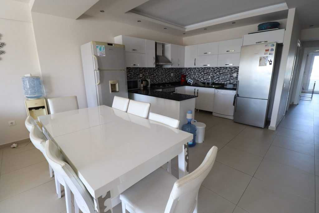 MERSİN ERDEMLİ KARGIPINARI LİPARİS 7 SİTESİ EŞYALI SATILIK DAĞ DENİZ CEPHELİ 3+1 DAİRE