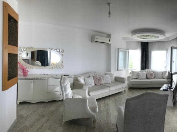 MERSİN ERDEMLİ AYAŞ DİVA HOLİDAY SİTESİ EŞYALI SATILIK DENİZ MANZARALI 2+1 DAİRE