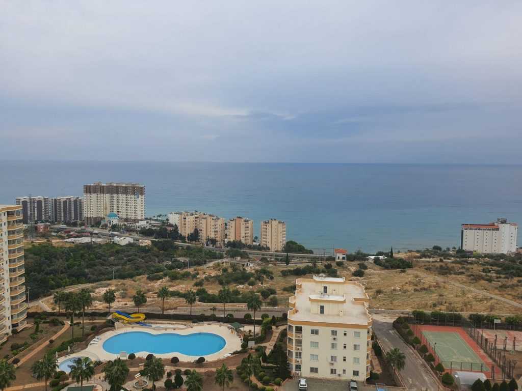 MERSİN ERDEMLİ AYAŞ DİVA HOLİDAY SİTESİ EŞYALI SATILIK DENİZ MANZARALI 2+1 DAİRE