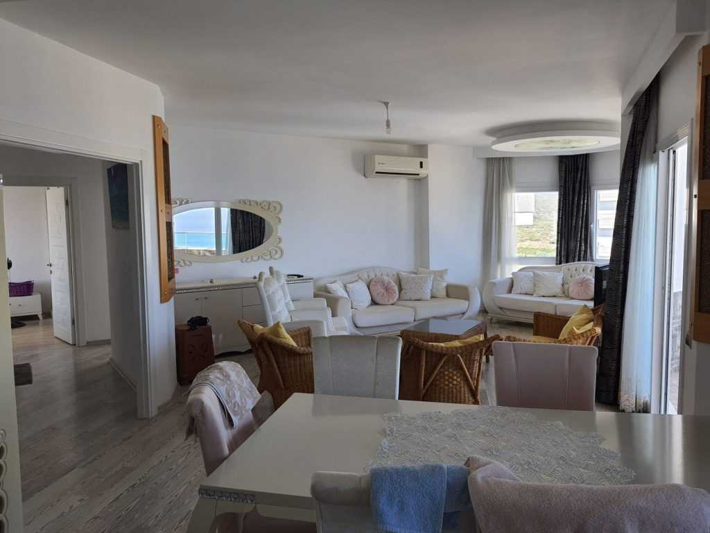MERSİN ERDEMLİ AYAŞ DİVA HOLİDAY SİTESİ EŞYALI SATILIK DENİZ MANZARALI 2+1 DAİRE