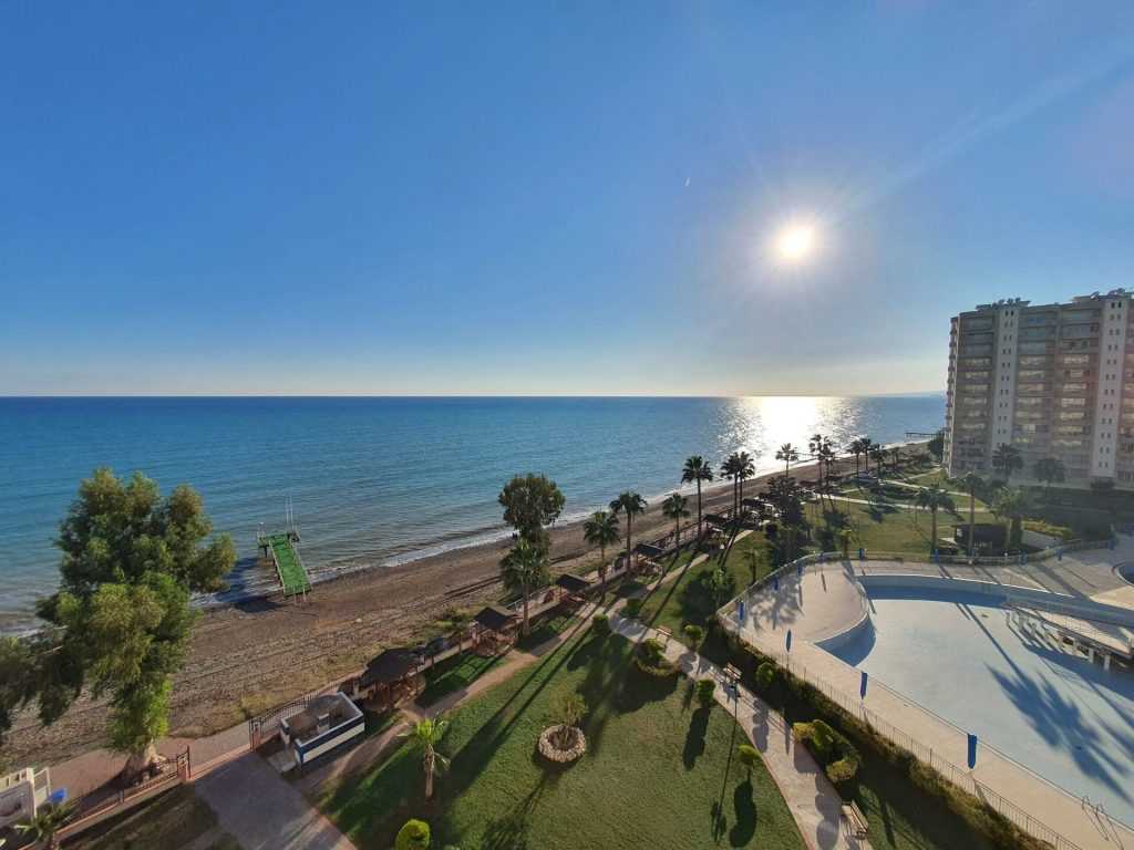 Mersin Kargıpınarı Queenaba Sitesi Denize Sıfır Satılık Yazlık Daire