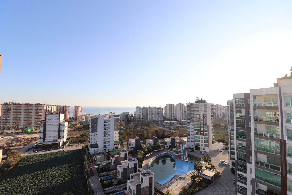 MERSİN ERDEMLİ TÖMÜK CLASS SİTESİ DENİZ MANZARALI 2+1 EŞYALI SATILIK DAİRE