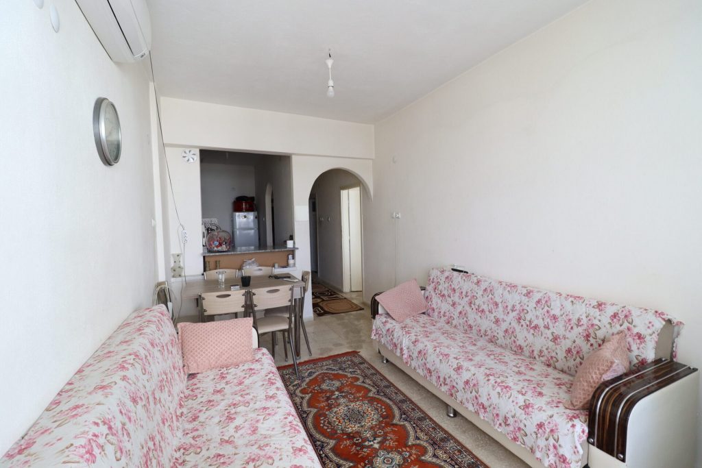 Mersin Erdemli Güzeldağ Sitesi Deniz Manzaralı Satılık 2+1 Eşyalı Daire