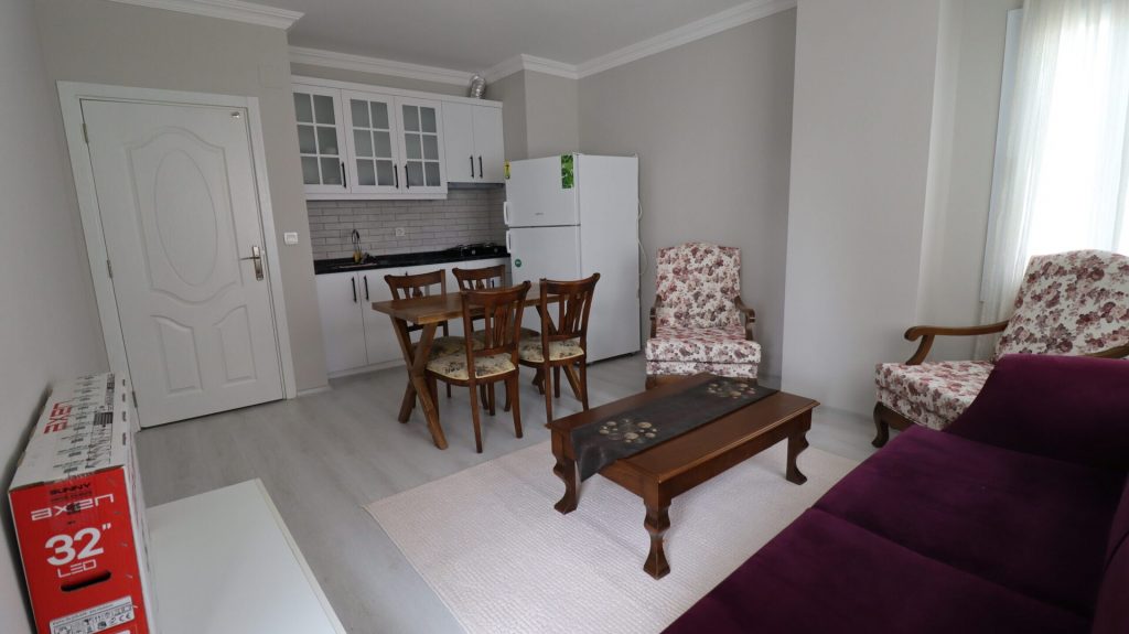 1 + 1 Furnished Apartment For Sale Near Mersin Erdemli Alata University