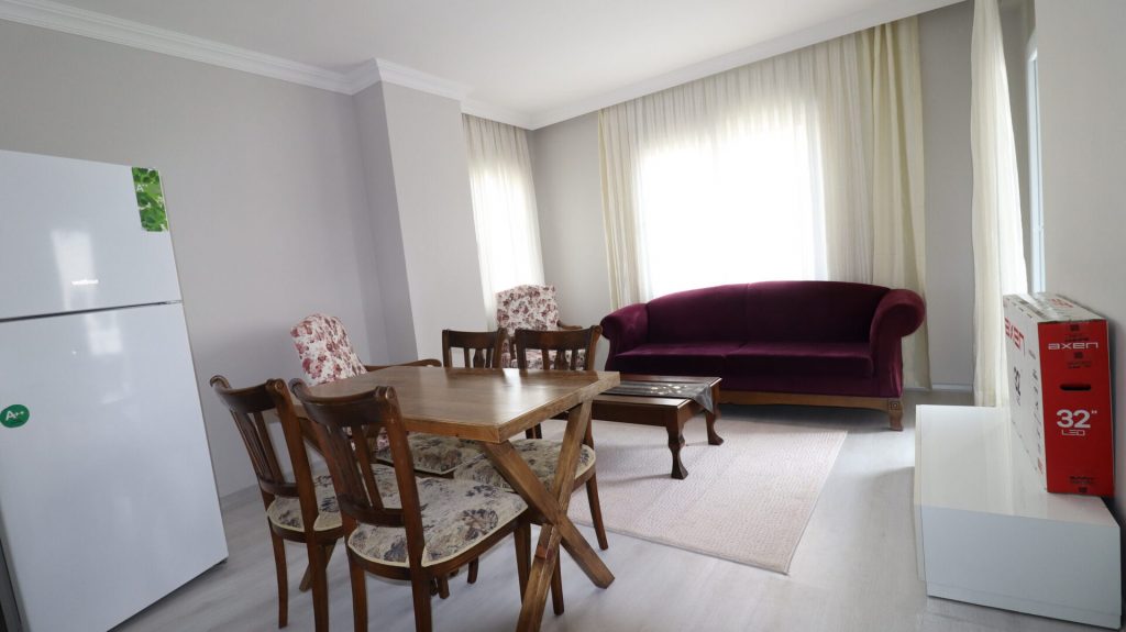 Near Mersin Erdemli Alata University Furnished 1 + 1 Flat for Rent