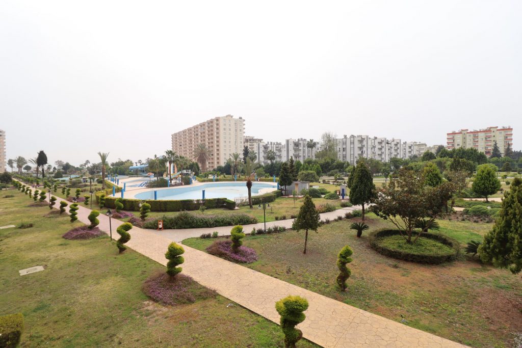 Mersin Erdemli Kargıpınarı Queenaba Sitesi Eşyalı Satılık 2+1 Cam Balkonlu Daire