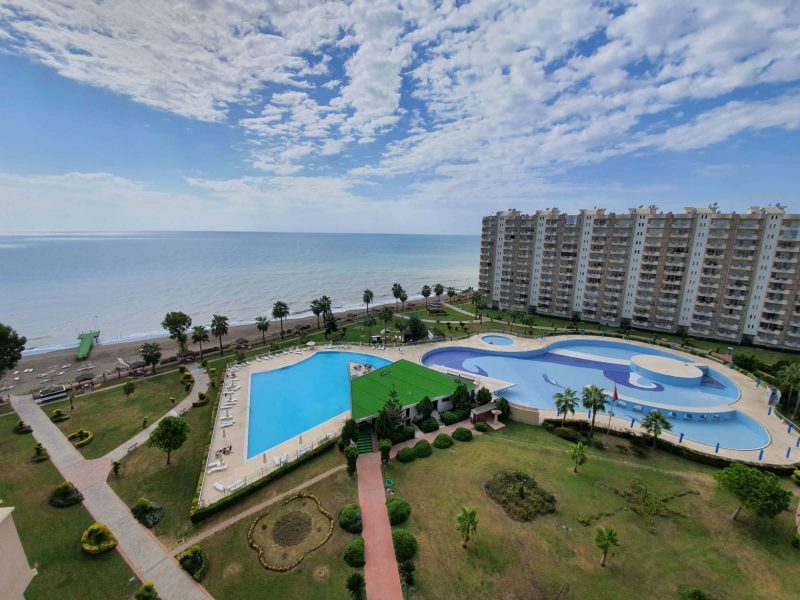 ERDEMLİ KARGIPINARI QUEENABA SİTESİ EŞYALI 3+1 KİRALIK YAZLIK DAİRE