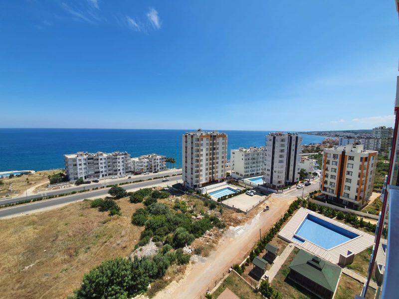 Mersin Erdemli Ayaş Viva Park Eşyalı Satılık 2+1 Deniz Manzaralı Daire