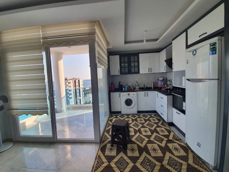 Mersin Erdemli Ayaş Viva Park Eşyalı Satılık 2+1 Deniz Manzaralı Daire