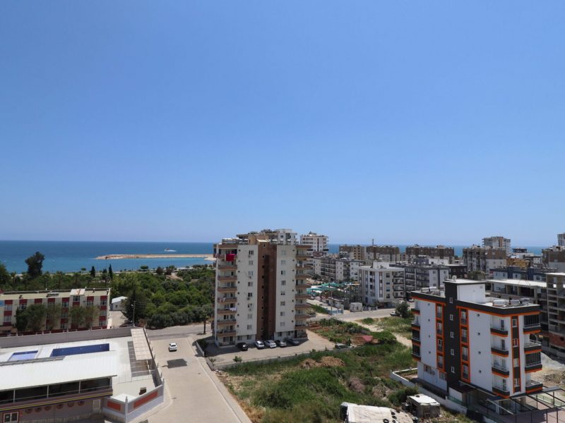 Erdemli Alata Mahallesi Deniz Manzaralı Satılık 4+1 Daire
