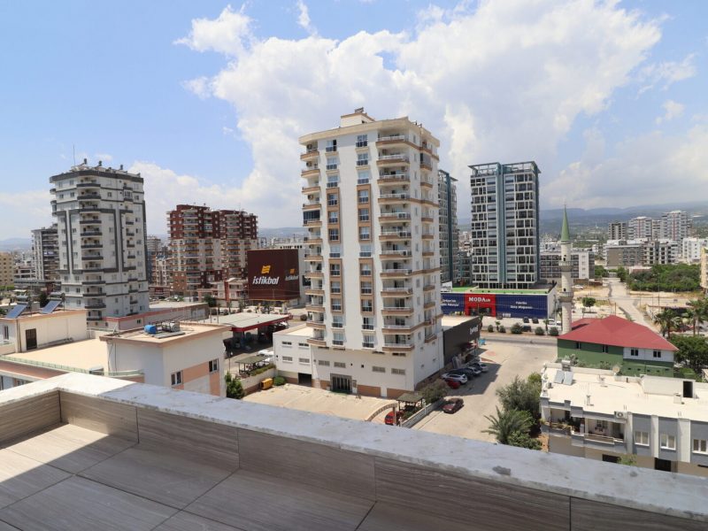 Erdemli Alata Mahallesi Deniz Manzaralı Satılık 4+1 Daire
