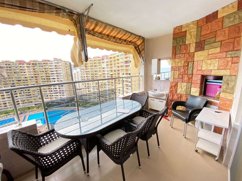 Mersin Erdemli Tömük Flamingo 8 Satılık 2+1 Yapılı Yazlık Daire