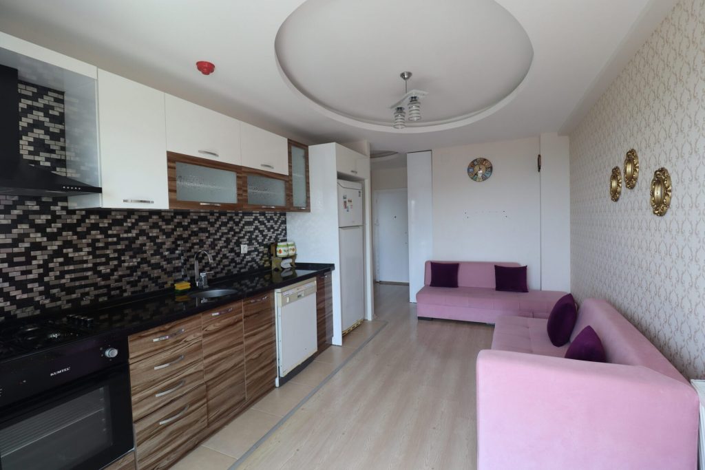 Mersin Erdemli Kargıpınarı Deniz Manzaralı 1+1 Daire
