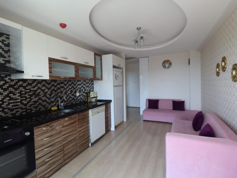 Mersin Erdemli Kargıpınarı Deniz Manzaralı 1+1 Daire