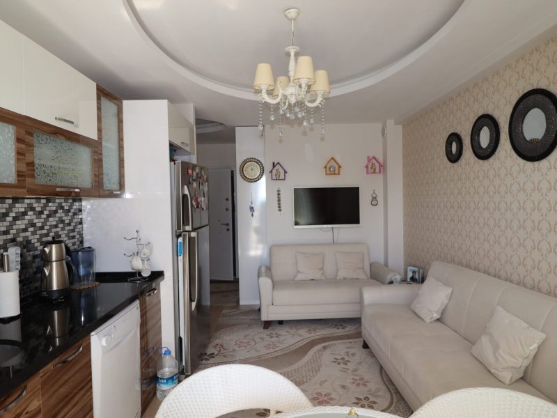 Mersin Erdemli Kargıpınarı HFT Yapı Satılık 1+1Eşyalı  Daire
