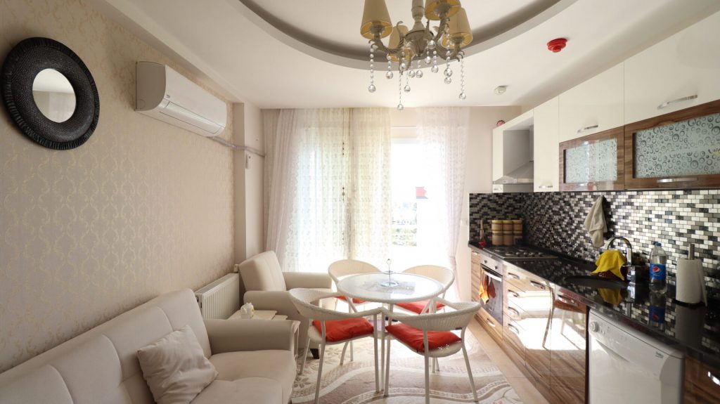 Mersin Erdemli Kargıpınarı HFT Yapı Satılık 1+1Eşyalı  Daire