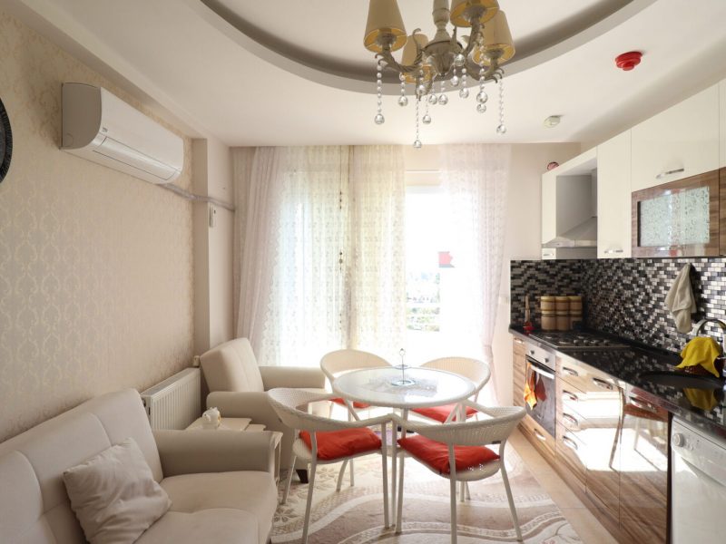 Mersin Erdemli Kargıpınarı HFT Yapı Satılık 1+1Eşyalı  Daire