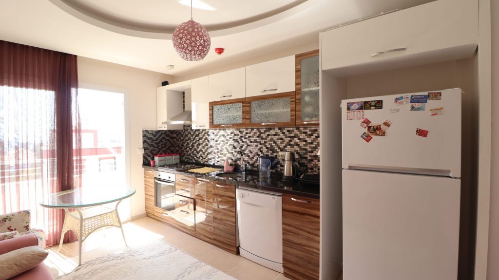 Kargıpınarı Deniz Manzaralı Satılık 1+1 Eşyalı Daire