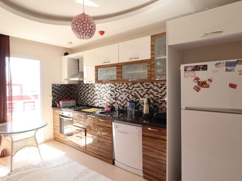Kargıpınarı Deniz Manzaralı Satılık 1+1 Eşyalı Daire