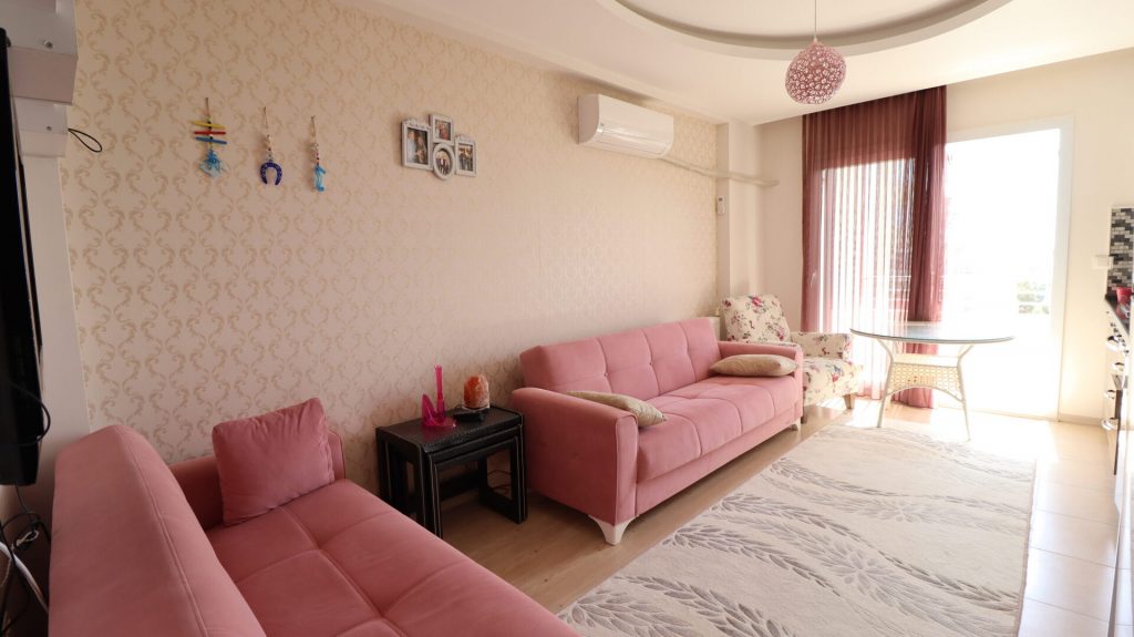 Kargıpınarı Deniz Manzaralı Satılık 1+1 Eşyalı Daire