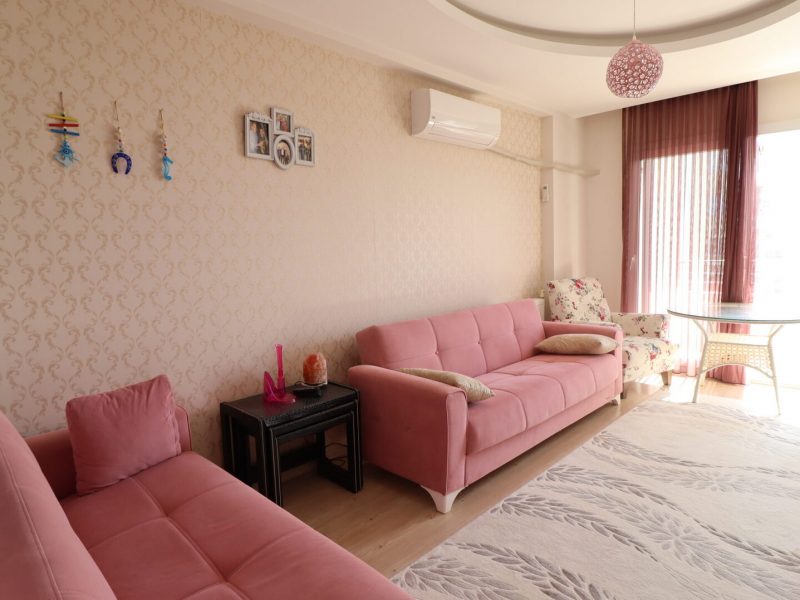 Kargıpınarı Deniz Manzaralı Satılık 1+1 Eşyalı Daire