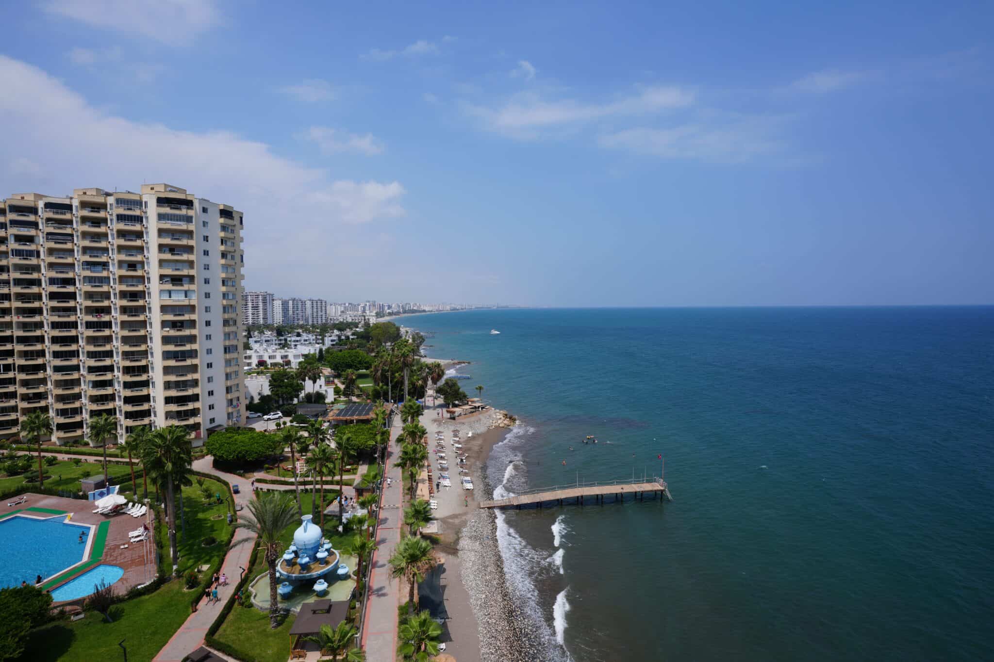 Mersin Erdemli Cesmeli Magnolia 3 Complex Seafront Flat For Sale