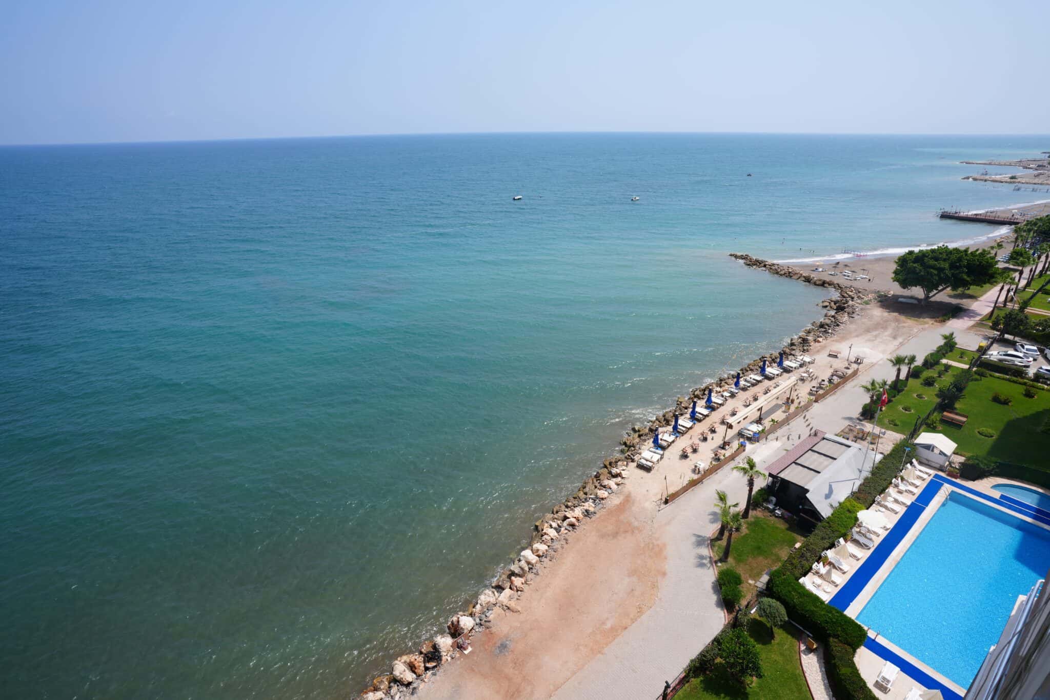 Mersin Erdemli Cesmeli Magnolia 3 Complex Seafront Flat For Sale