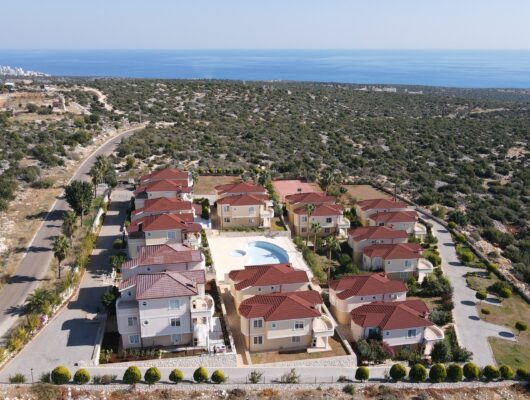 Mersin Erdemli Kızkalesi Turkuaz Villaları Satılık 4+1 Villa