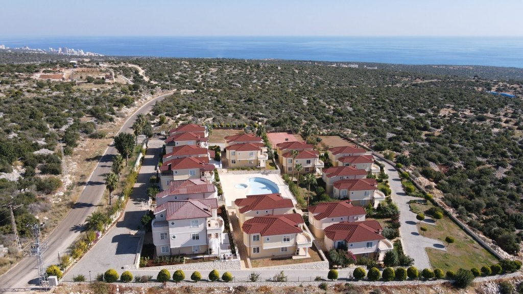 Mersin Erdemli Kızkalesi Turkuaz Villaları Satılık 4+1 Villa
