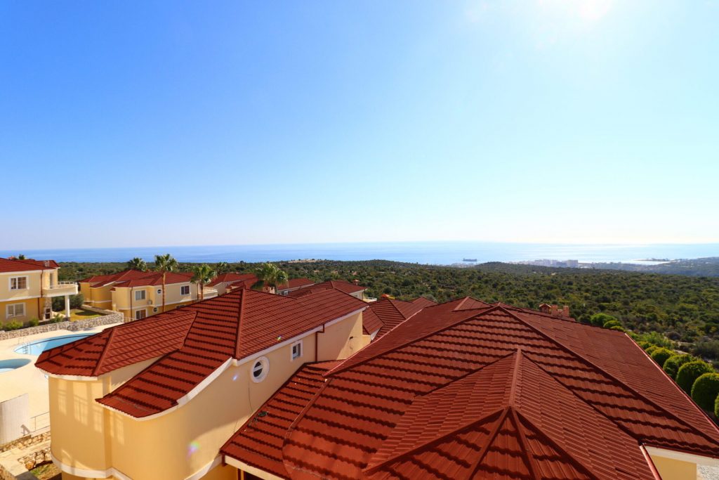 Mersin Erdemli Kızkalesi Turkuaz Villaları Satılık 4+1 Villa