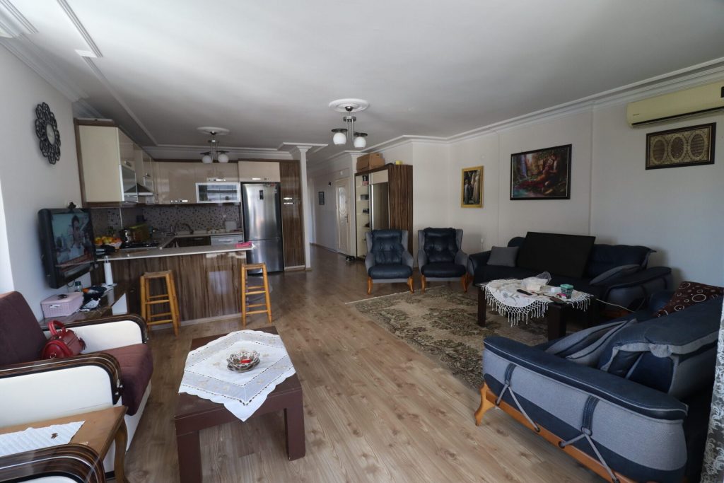 Mersin Erdemli Tömük Doğan Aguapark 2+1 Satılık Full Bakımlı Köşe Daire