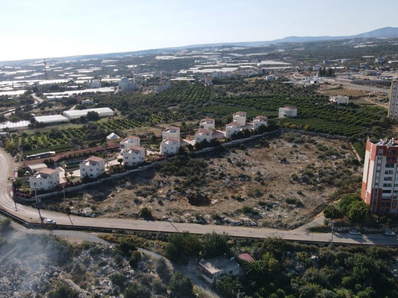 Mersin Erdemli Koyuncu Alacaören Villaları Yanı Satılık Villalık Arsa