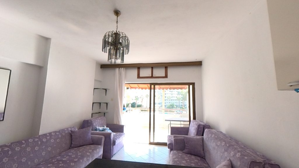 Mersin Erdemli Tömük Gondol 1 Sitesi Eşyalı Ada Mutfaklı Satılık 1+1 Daire