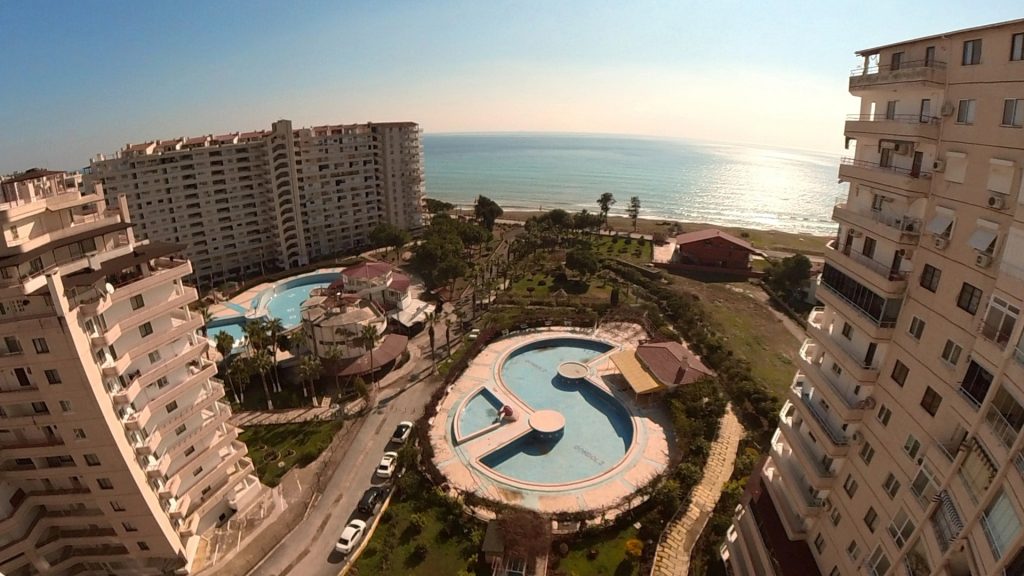 Mersin Erdemli Tömük Gondol 2 Sitesi Eşyalı Satılık Dağ Deniz Cepheli Daire