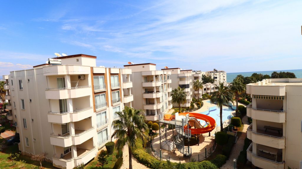 Mersin Erdemli Kumkuyu Altınportakal Sitesi Satılık  Deniz Manzaralı Eşyalı 3+1 Daire