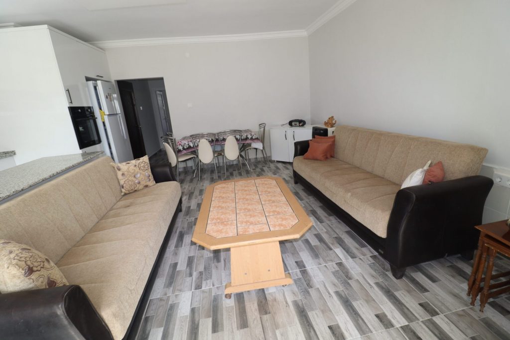 Mersin Erdemli Arpaçbahşiş Güneş 3 Satılık Bahçe Katı 1+1 Eşyalı Masrafsız Daire